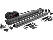 20 Inch CREE LED Light Bar Single Row Black Series Rough Country