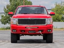 Chevrolet LED Fog Light Kit Black Series w/Amber DRL 07-13 Silverado 1500 Rough Country