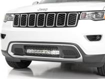 Jeep 20 Inch LED Bumper Kit Chrome Series w/Amber DRL 11-20 WK2 Grand Cherokee Rough Country
