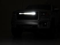 30-Inch Curved Cree LED Light Bar - Dual Row Chrome Series w/ Cool White DRL Rough Country