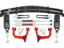 3.5 Inch Lift Kit Red UCA M1 Struts w/ Rear Leaf Springs Toyota Tacoma 2WD/4WD (2005-2023) Rough Country