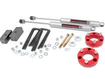 3 Inch Lift Kit Red Spacer w/N3 Shocks 05-21 Toyota Tacoma 2WD/4WD Rough Country