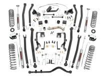 4.0 Inch Jeep Long Arm Suspension Lift Kit 12-18 Wrangler JK 4-door Rough Country
