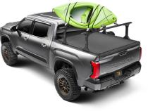 Revolver X4ts Hard Rolling Truck Bed Cover 2007-2021 Toyota Tundra 6 Foot 6 Inch Bed with Deck Rail System without Trail Special Edition Storage Boxes BAK