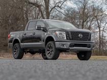 3 Inch Nissan Bolt-On Lift Kit Strut Spacers 04-20 Titan 2WD/4WD Rough Country