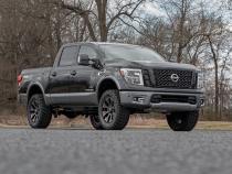 3 Inch Nissan Bolt-On Lift Kit No Struts 04-20 Titan 2WD/4WD Rough Country