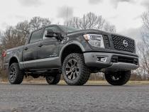 3 Inch Nissan Bolt-On Lift Kit Lifted Struts &amp;amp; N3 Shocks 04-20 Titan 2WD/4WD Rough Country