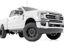 86 Series Wheel One-Piece Gloss Black 20x10 6x135 -19mm Rough Country