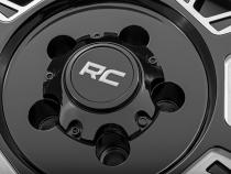 86 Series Wheel One-Piece Gloss Black 20x10 6x135 -19mm Rough Country