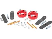 2.5 Inch Nissan Suspension Lift Kit Red 05-Up Frontier/Xterra Rough Country