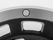 87 Series Wheel Simulated Beadlock Black/Machined 17x8.5 6x5.5 +0mm Rough Country