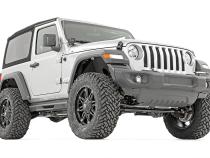 3.5 Inch Jeep Suspension Lift Kit Preminum N3 Shocks Stage 2 Coils &amp;amp; Control Arm Drop 18-20 Wrangler JL Rubicon-2 Door Rough Country