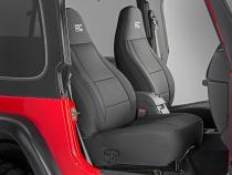 Jeep Neoprene Seat Cover Set Black 03-06 Wrangler TJ Rough Country