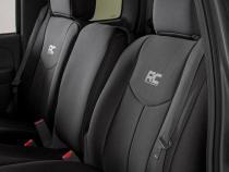 Neoprene Front &amp;amp; Rear Seat Cover Combo Black 99-06 Silverado/Sierra 1500 Rough Country
