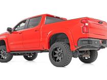 91 Series Milled One-Piece Gloss Black 20x12 8x6.5 -44mm Rough Country