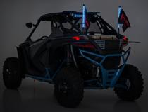 Multi-Function UTV LED Whip Lights 2FT Remote Control Rough Country
