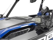 Polaris Dual LED Cube Kit Black Series w/White DRL 16-20 General Rough Country
