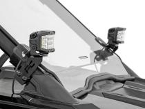 Polaris Dual LED Cube Kit w/ Black Series Amber DRL 20-21 Polaris RZR PRO XP Rough Country