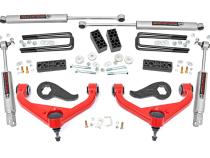 3 Inch Lift Kit Red Sierra/Silverado 3500 HD 2WD/4WD (20-26) Rough Country
