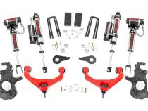 3.5 Inch Lift Kit Knuckle Vertex Red Silverado/Sierra 2500HD/3500HD (11-19) Rough Country