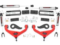 3 Inch Lift Kit UCAs V2 Red Silverado/Sierra 2500HD/3500HD (20-26) Rough Country