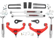 3.5 Inch Lift Kit Red Silverado/Sierra 2500HD/3500HD 2WD/4WD (11-19) Rough Country