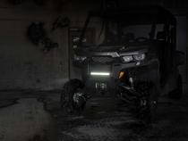 Can-Am Defender 12 Inch Recessed Bumper LED Kit Black Series 16-20 Defender Rough Country