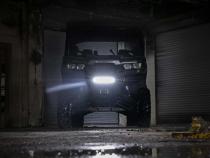Can-Am Defender 12 Inch Recessed Bumper LED Kit Black Series 16-20 Defender Rough Country