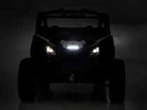 17-21 Can-Am Maverick X3 6-inch Slimline LED Cowel Kit Rough Country