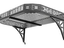 Can-Am Rear Cargo Rack w/ Cube Lights (17-20 Defender) Rough Country