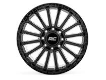 97 Series Wheel One-Piece Gloss Black 17x9 5x5 -12mm Rough Country