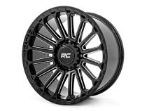 97 Series Wheel One-Piece Gloss Black 20x10 8x170 -19mm Rough Country