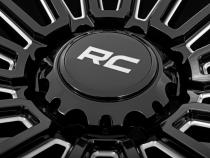 97 Series Wheel One-Piece Gloss Black 20x10 8x170 -19mm Rough Country