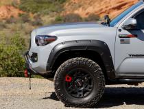 Defender Pocket Fender Flare Super White Toyota Tacoma (16-23) Rough Country