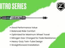 22-26 Toyota Tundra 4WD 3.25 Inch Adventure Series Lift Kit 1.75 Inch Rear Spacer Nitro Rear Shocks Zone Offroad