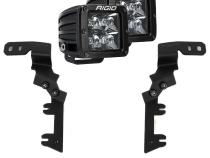 Chevy/GMC Colorado/Canyon 23-27 D-Series Spot Midnight A-Pillar Kit RIGID Industries