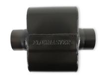 10 Series Delta Force Race Muffler 10 Series Race Muffler 2.50 Center In 2.50 Center Out Low Profile Aggressive Sound Flowmaster