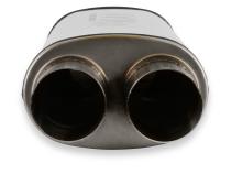 Flow Fx Muffler Flow Fx Muffler 3.00 Dual In/3.00 Dual Out Straight Through Performance Moderate Sound Stainless Steel Flowmaster