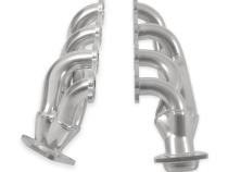 Scavenger Series Elite Header Shorty Header For 2002-2013 GM Truck/Suv 4.8L/5.3L V8, 1-5/8 Inch Primary, 16 Gauge, 3/8 Inch Flange Silver Ceramic, 409S Stainless SteelFlowmaster