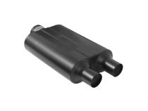 Super 44 Series Chambered Muffler Super 44 3.00 Center In 2.25 Dual Out Aggressive Sound Flowmaster