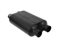 Super 40 Series Chambered Muffler Super 40 2.50 Dual In 2.50 Dual Out Aggressive Sound Flowmaster